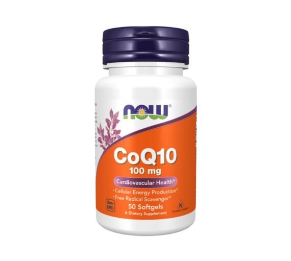 NOW Foods, CoQ10, 100 mg, 50 Softgels