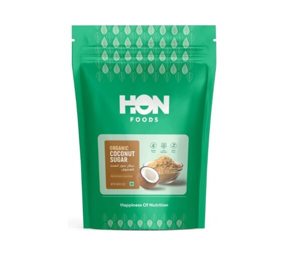 Organic Coconut Sugar, Non Gmo Chemicals Free And All Natural - 400 gm Pack