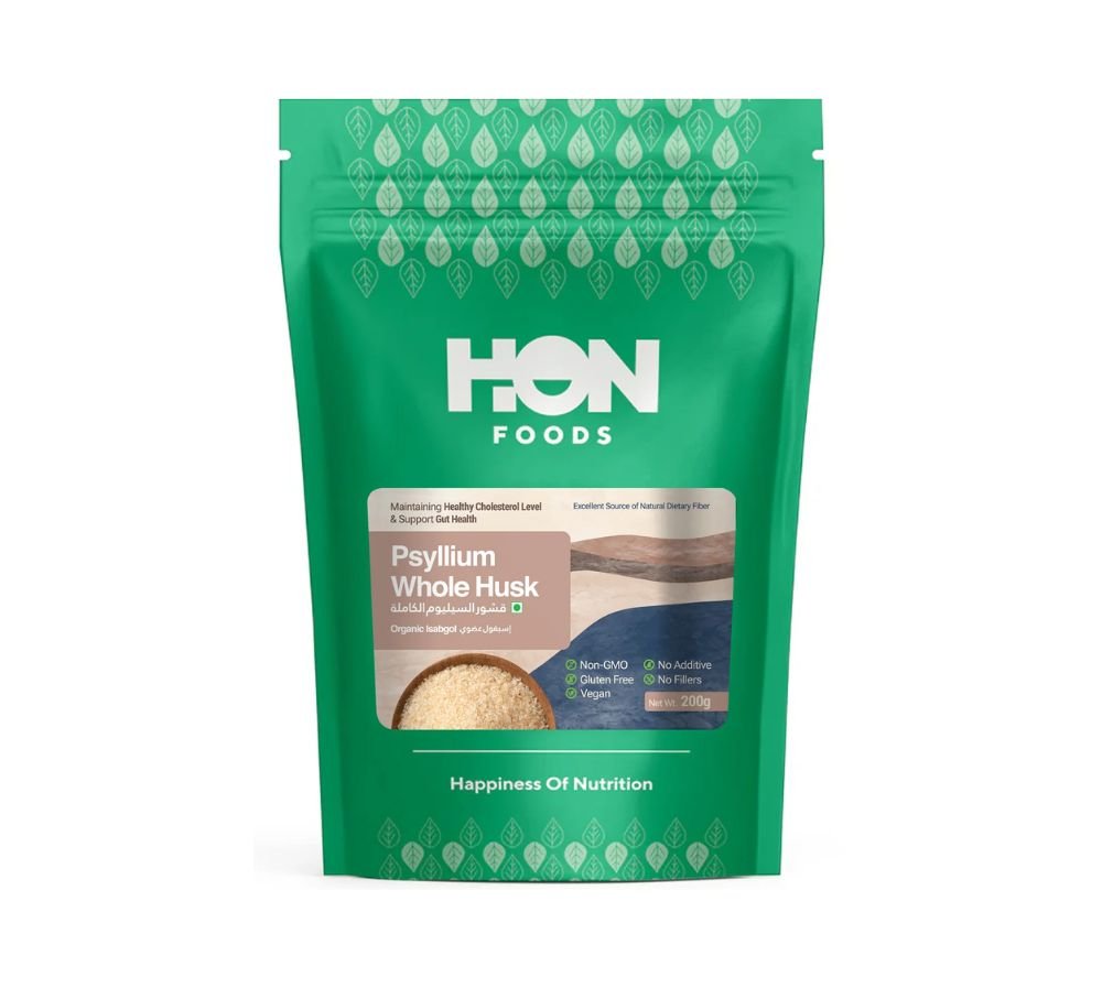 Organic Whole Psyllium Husks 200 gm | Promotes Digestion | Boost Energy