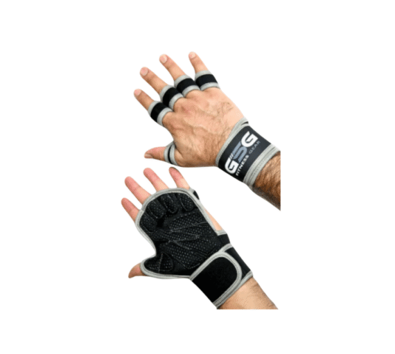 Breathable Workout Gloves - Black & Grey
