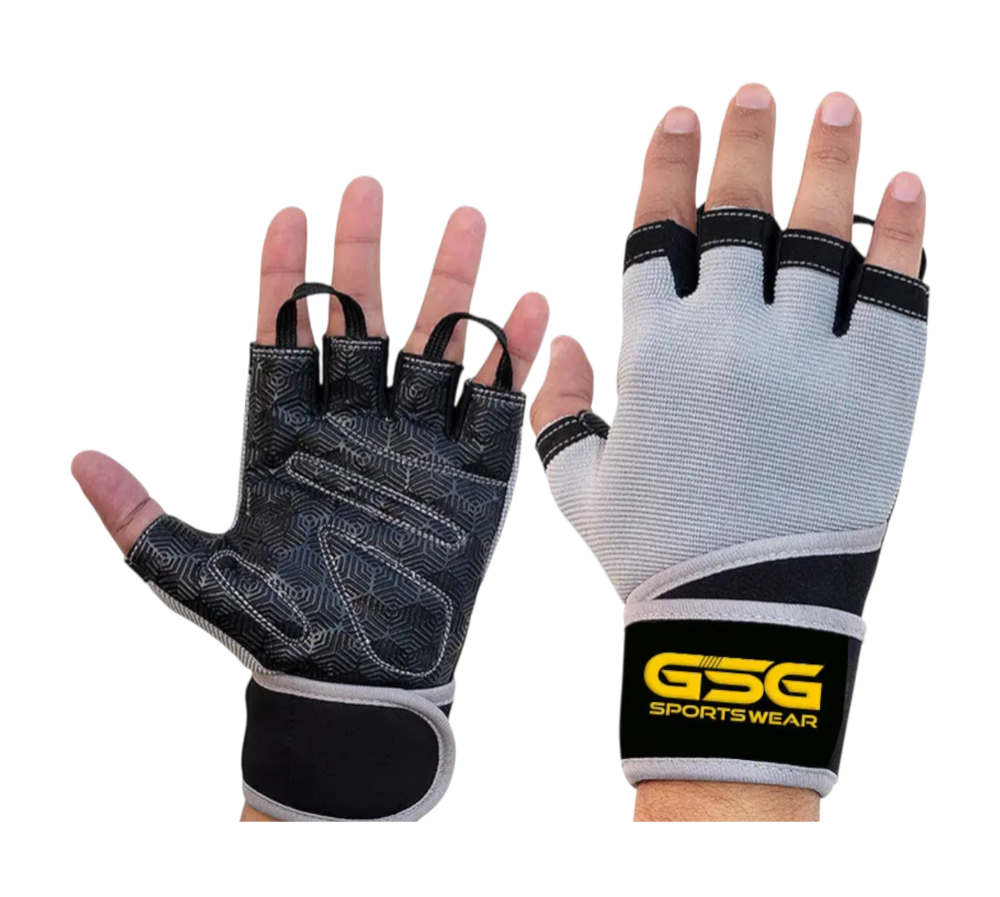 Weightlifting Gym Gloves - Grey
