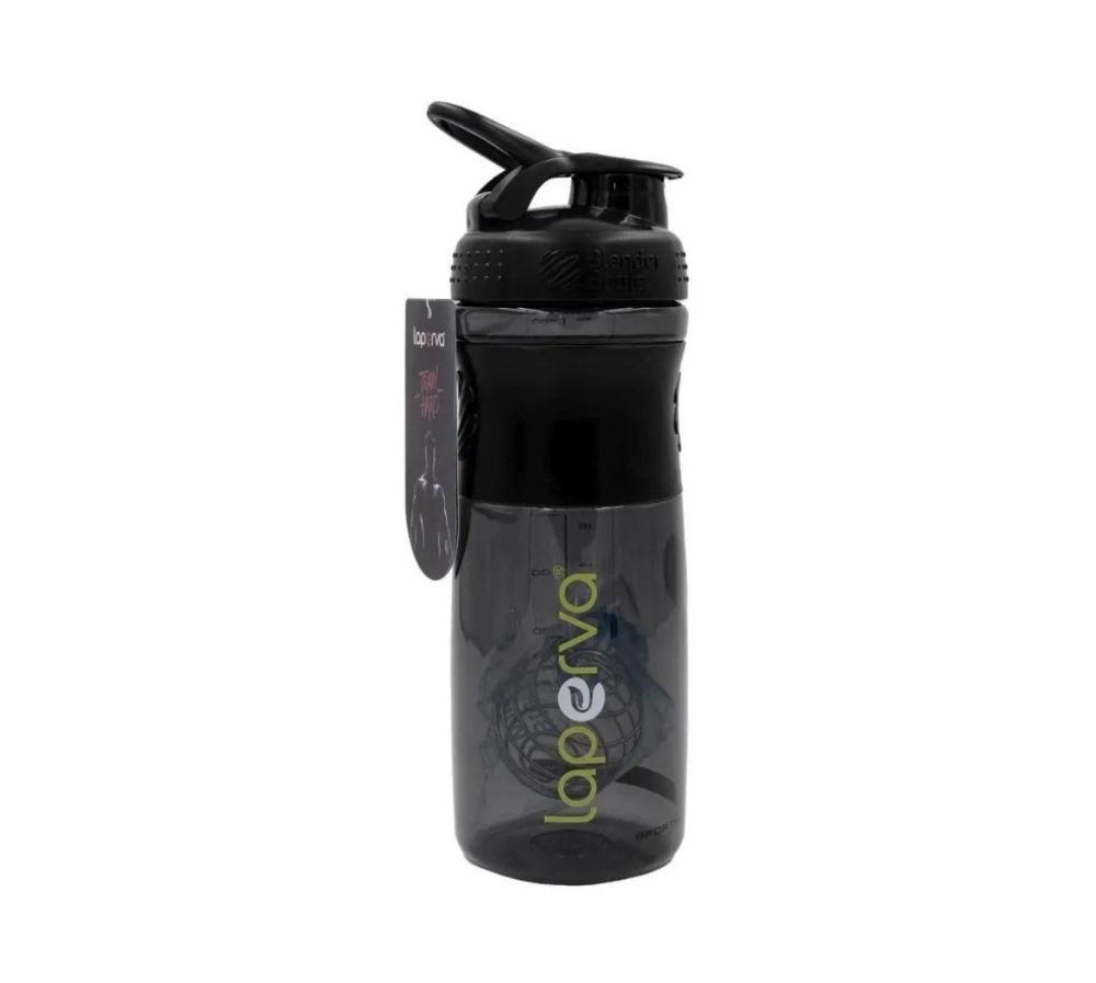 Laperva Blender Bottle Sportmixer Shaker, Black, 700 Ml