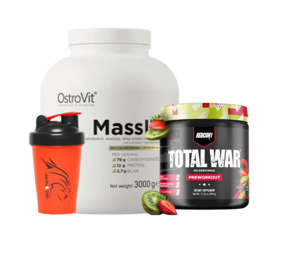 Ostrovit Mass IT + Redcon1 Total War + Shaker