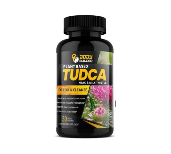 Body Builder Tudca with NAC & Milk Thistle, 30 Veggie Capsules,