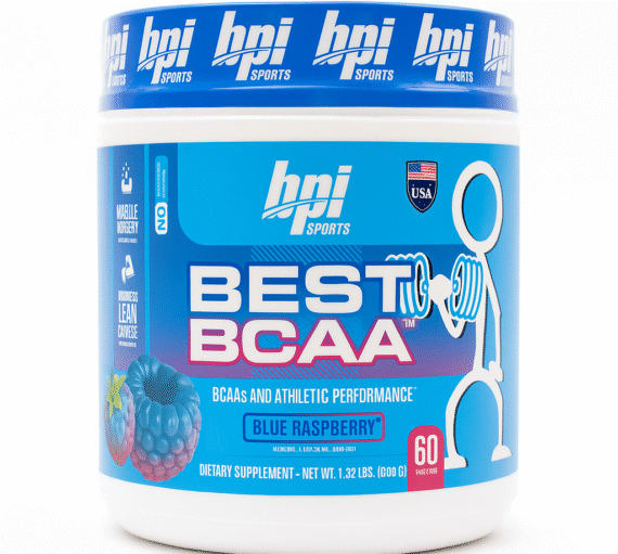 BPI Sports Best BCAA – Blue Raspberry (60 Servings)
