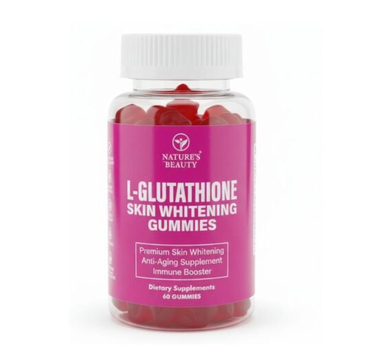 Nature’s Beauty L-Glutathione Skin Whitening Gummies – 60 Gummies