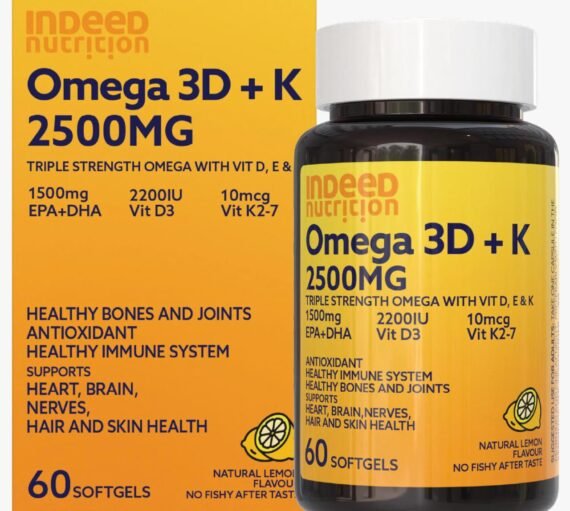 Omega3 3D+K 2500mg Softgel 60s