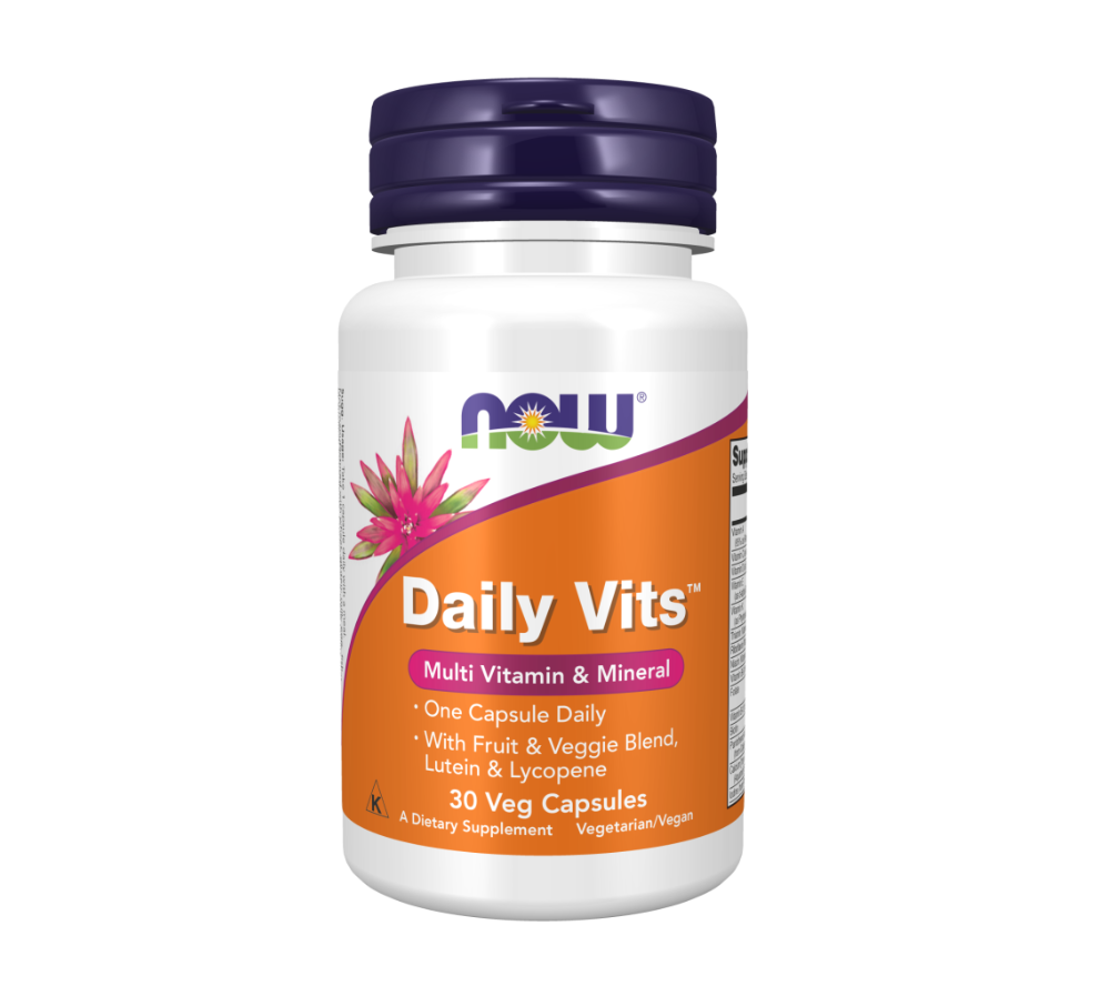 Now Foods Supplements, Daily Vits™, One Tablet Daily with Lutein & Lycopene, 100 Tablets