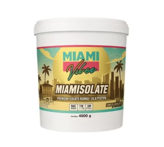 MIAMI VIBES Whey Protein Isolate 4.5kg