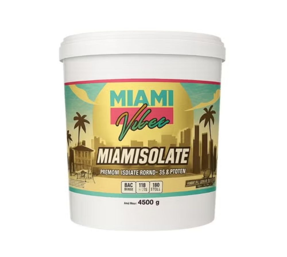 MIAMI VIBES Whey Protein Isolate 4.5kg