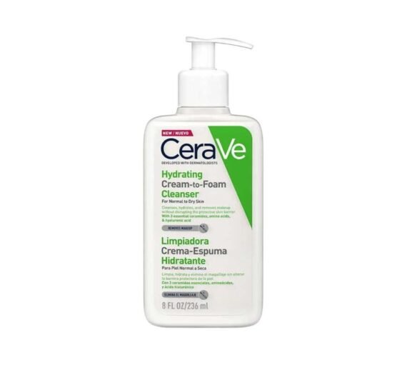 CeraVe Foaming Moisturizing Face Wash