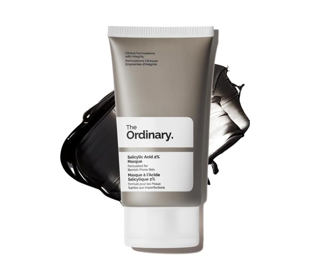 The Ordinary Salicylic Acid 2% Masque With 2% Salicylic Acid, Vegetable Charcoal, Amazonian Clays and Squalane