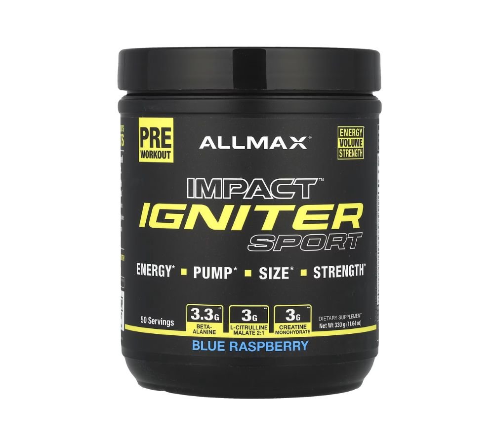 Allmax Impact Igniter Sport Pre Workout 330 Gram