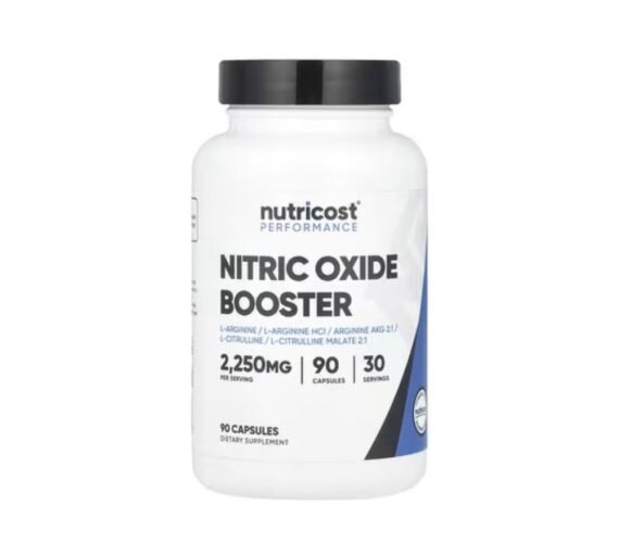 Nutricost Nitric Oxide Booster 2250mg 90 Capsules