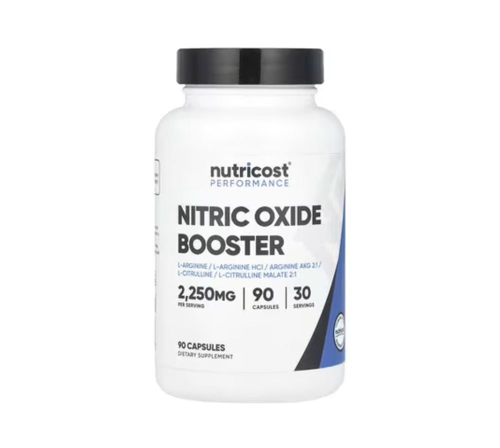 Nutricost Nitric Oxide Booster 2250mg 90 Capsules