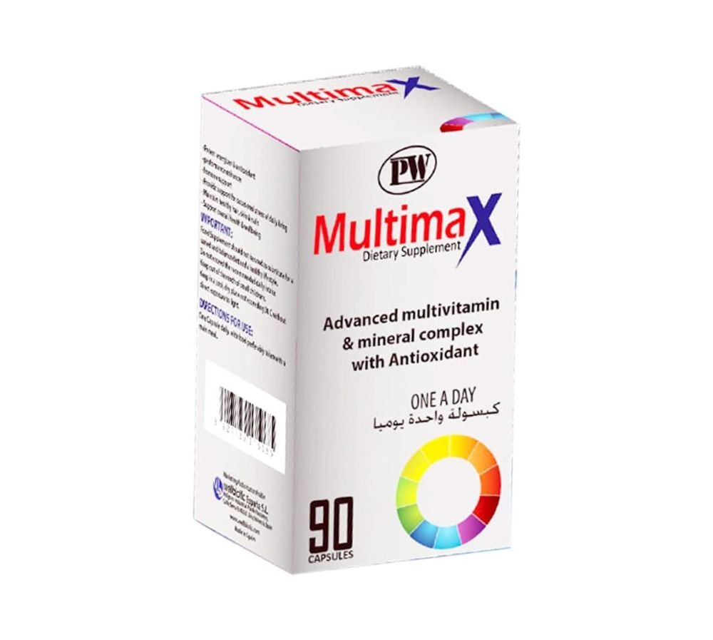 Multimax advanced multivitamin & mineral complex with antioxidant 90's