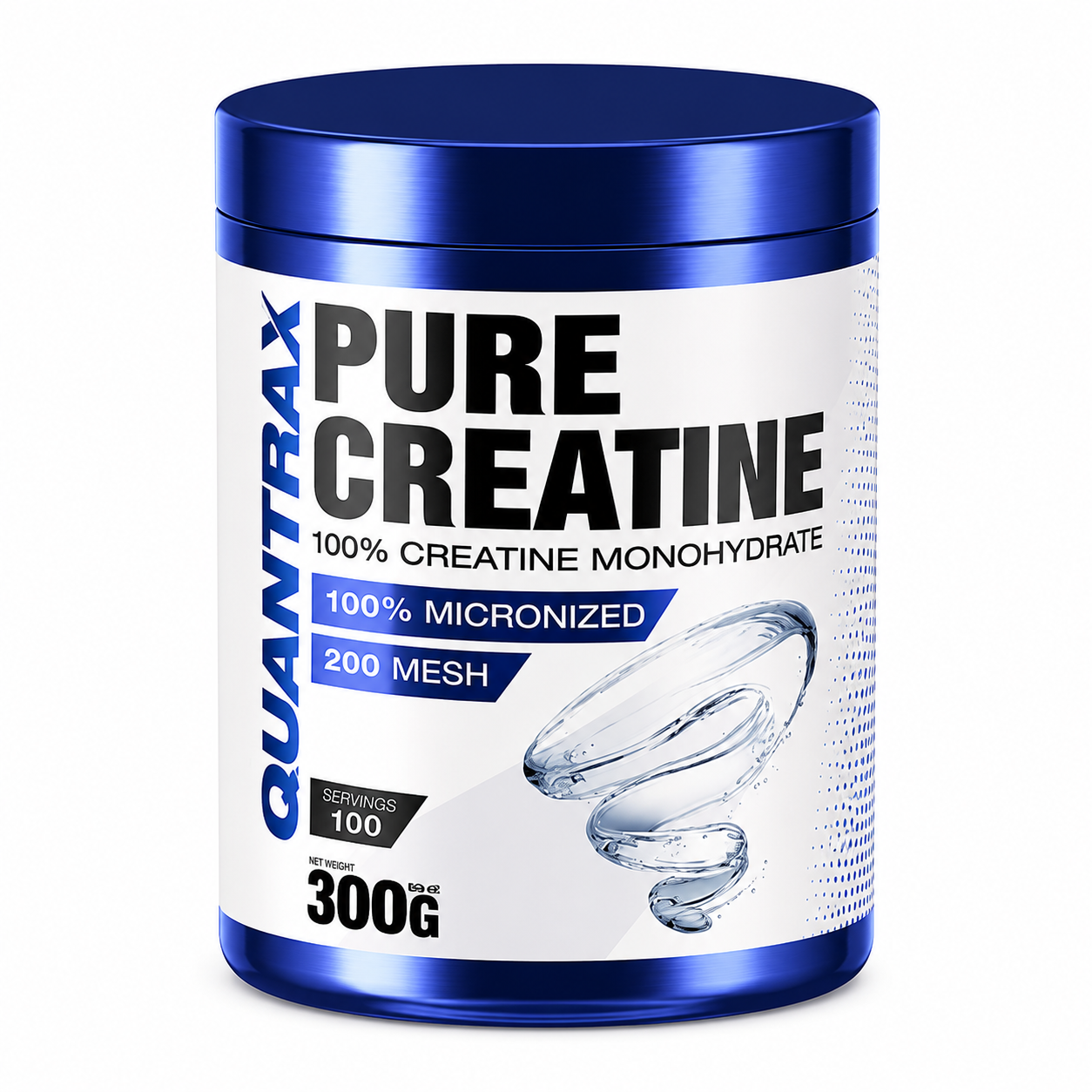 Quamtrax Pure Creatine, 300 Gm, Unflavored