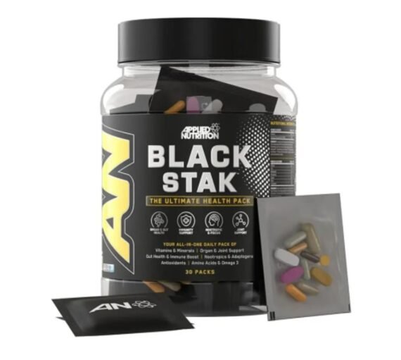 Applied Nutrition Black Stak Ultimate Health, 30 Packs