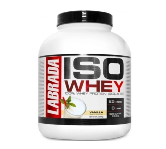 Labrada ISO WHEY 100% Whey Protein Isolate 4.4 lbs/2kg